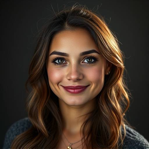 Portrait of Alicia Hernandez, the Creative Director.